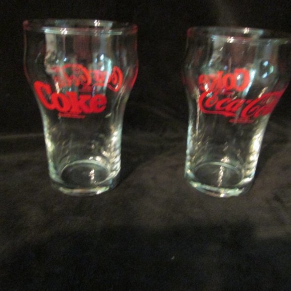 Lot of 5 Coca Cola Glasses - Picture 3 of 5